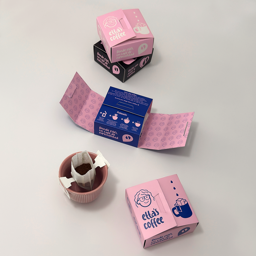 Pack Etta's Box - 6 x Drip Coffee Black 🎁 Ideal para regalar