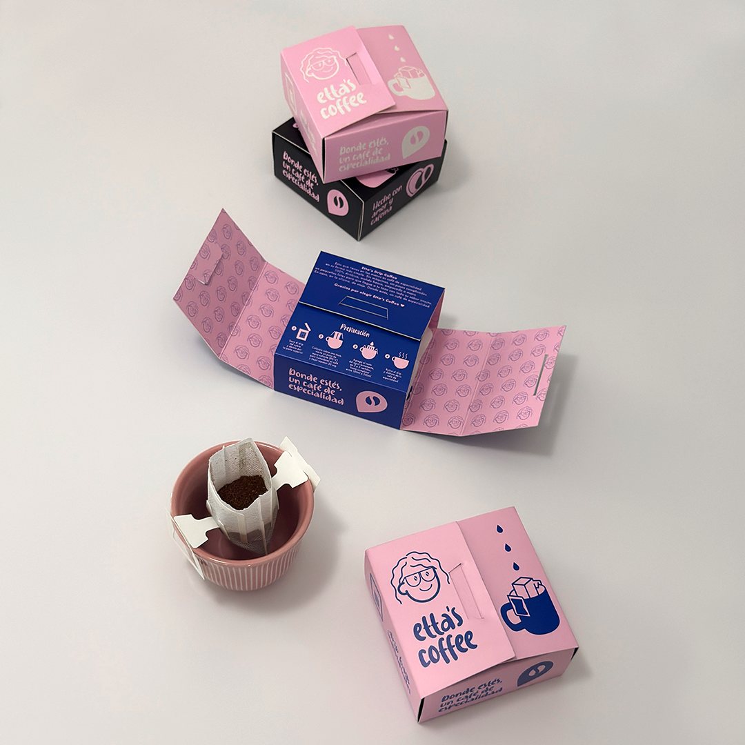 Pack Etta's Box - 6 x Drip Coffee Black 🎁 Ideal para regalar