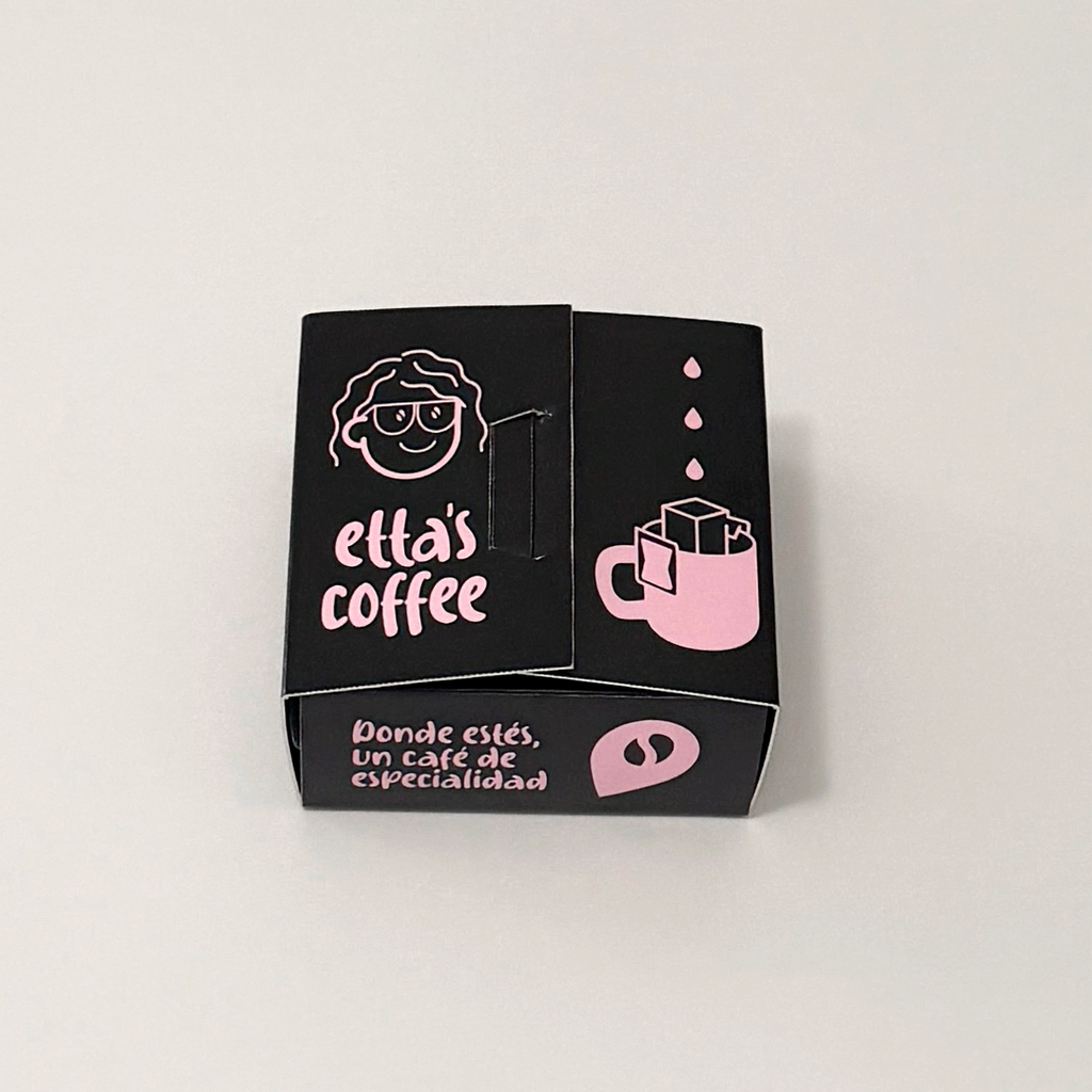 Pack Etta's Box - 6 x Drip Coffee Black 🎁 Ideal para regalar