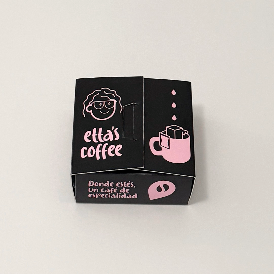 Pack Etta's Box - 6 x Drip Coffee Black 🎁 Ideal para regalar