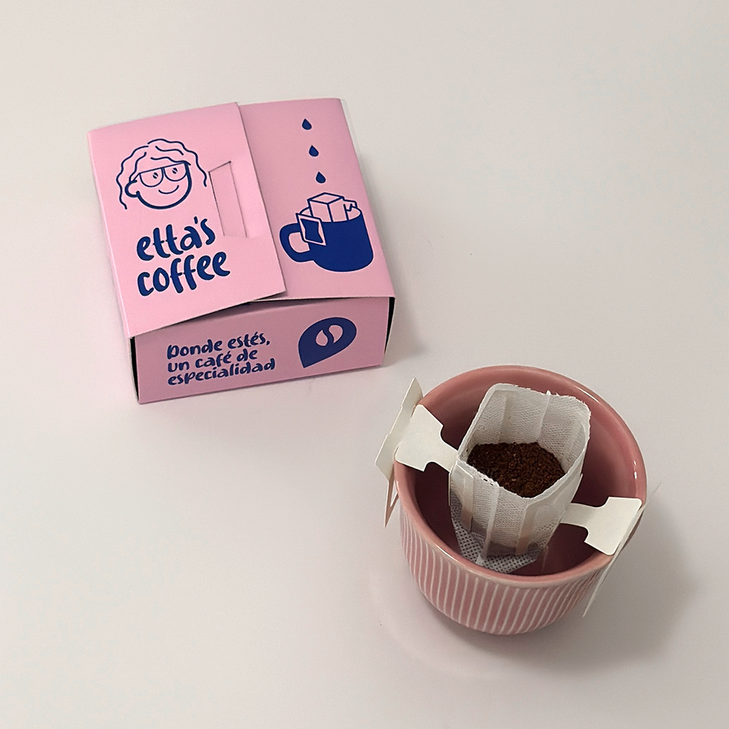 Pack Etta's Box - 6 x Drip Coffee Pink Blue 🎁 Ideal para regalar